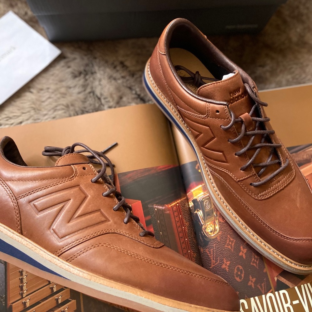 Men's New Balance Leather 1100 - Picture 13 of 16